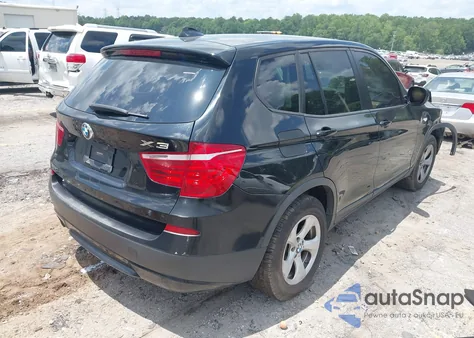 2011 BMW X3 xDrive28I from USA, damaged, VIN 5UXWX5C59BL700125